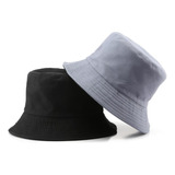 Sombrero Bucket Hat Piluso 100% Algodón Reversible 2lados Hq