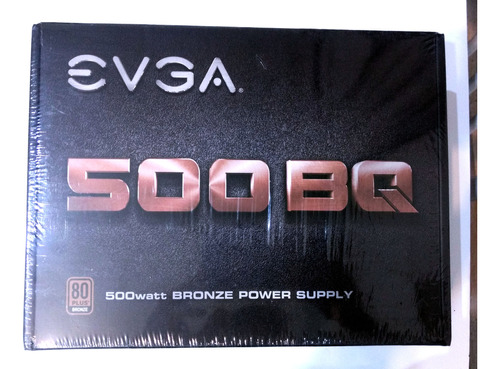 Evga 500w Fonte Semi Modular 80+ Bronze 500 Bq 110-bq-0500-k