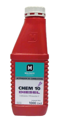 Activador De Combustible Molykote Chem 10 Diesel 1000 Cm3