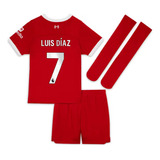 Uniforme Liverpool Luis Diaz 7 Niño O Adulto