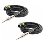 Cable Speakon A Plug (2x2,5mm.) Bafles 10 Mts X 2 Unidades 