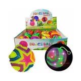 12 Pelotas Figuras Luz Led Juguete Piñata Fiesta Bolo Regalo