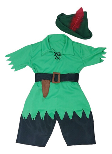 Fantasia Peter Pan Pop Infantil 