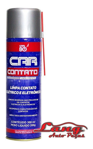 Limpa Contato Spray Eletronico 300ml Sun Car80 - 1 Unidade