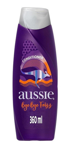 Condicionador Aussie Bye Bye Frizz Maciez E Brilho 360ml