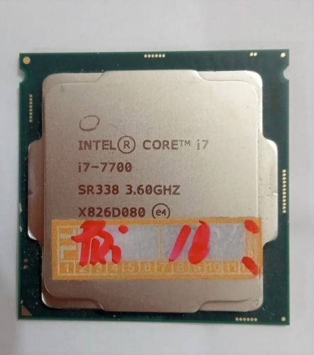 Processador Gamer Intel Core I7-7700t  3.60
