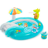 Centro De Juego Piscina Inflable Cocodrilo Intex 57165