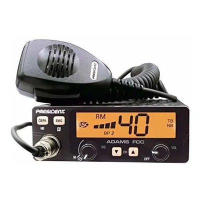 President Adams Fcc Cb Radio, Lcd Grande Con 7 Colores, Atajos Programables De Canal Emg, Pitido Roger Y Pitido De Llave, Micrófono Eléctrico O Dinámico, Asc Y Silenciador Manual, Talkback | Envío gratis