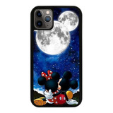 Funda Uso Rudo Tpu Para iPhone Mickey Minnie Mouse Luna