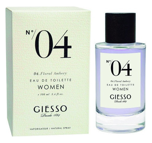 Perfume Giesso N°4 Mujer X100ml Original Ideal Regalo