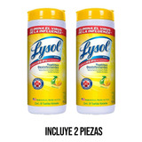 2pzs Lysol Wipes 35 Toallas Desinfectantes Citrus