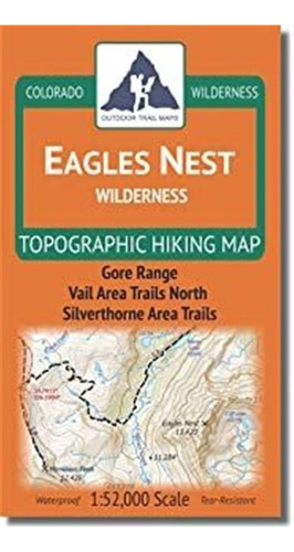 Eagles Nest Wilderness Mapa De Senderismo Topográfico Col