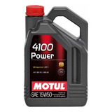 Aceite Para Motor Motul 4100 Power 15w-50 5l