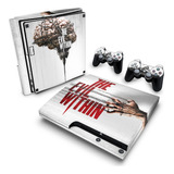 Skin Para Ps3 Slim Adesivo - Modelo 158