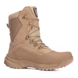 Bota Acero Titanium Militar Prf Couro Tatica Original Desert