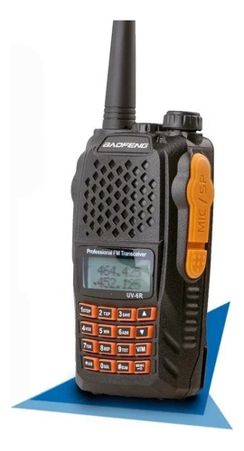 Kit Com 3 Rádio Comunicador Baofeng Uv-6r Ht Dual Band U/vhf