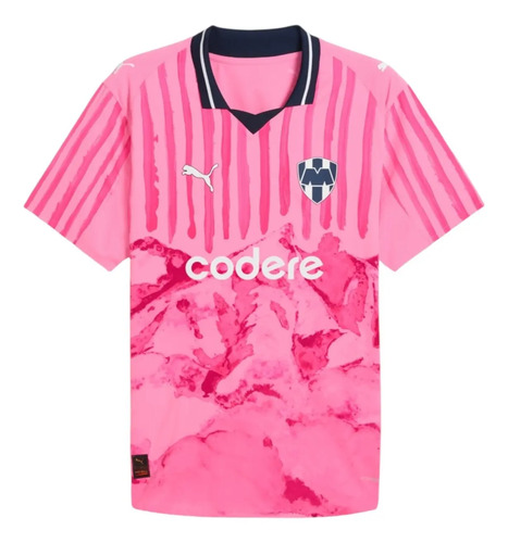 Jersey Rayados Rosa Kidsuper Version Jugador Mundial 2025