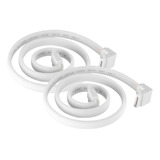 Set De 2 Cables Sata 90 Grados - Blancos