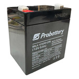 Bateria 12v 5ah Probattery Auto A Bateria Alarma Juguete