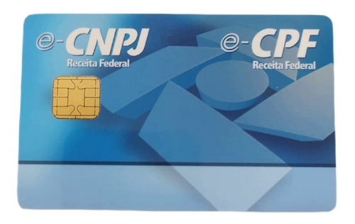 Cartão Smart Card Certificado Digital Cpf Cnpj