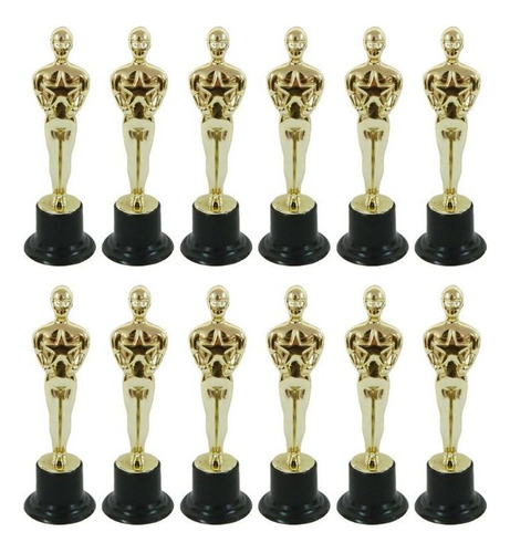 12pcs Oscar Estatuilla Molde Recompensa A Los Ganadores Magn