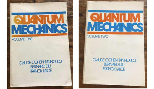 Quantum Mechanics Vol 1 Y 2