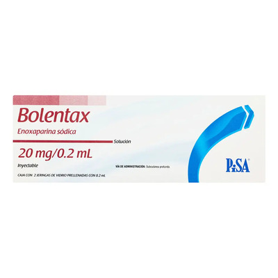 Bolentax Solución Inyectable 20 Mg\u002F0.2 Ml, 2 Jeringas Precargadas 0,2 Ml | Envío gratis