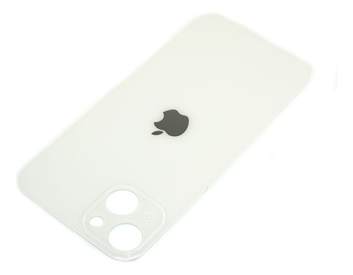 Refaccion Tapa Trasera Cristal Para iPhone 13 Blanco Adhesiv