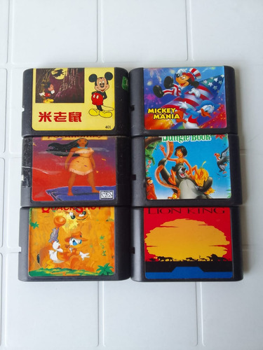 Lote Jogos Mega Drive