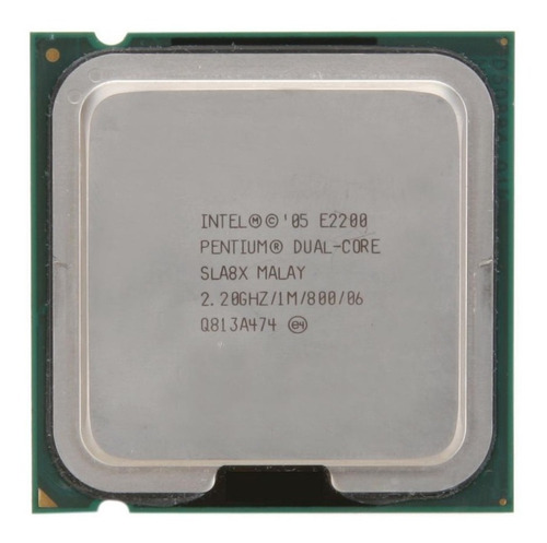 Procesador Intel Pentium E2200 2.2 Ghz 2200 Mhz Socket 775