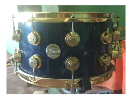 Tambor Redoblante Dw 14 X 8 Collector Gold Terrible! 