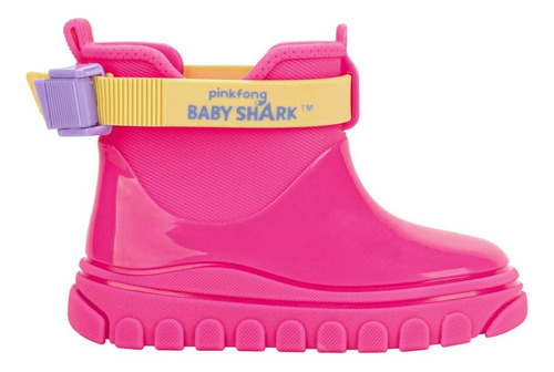 Bota Grendene Kids 23068 Baby Shark Rain Infantil