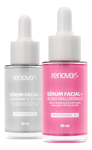 Renova Be - Sérum Ácido Hialurônico + Sérum Hidratante