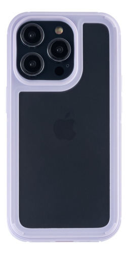 Protector Mobo Glam Toy Para iPhone - Transparente Lila