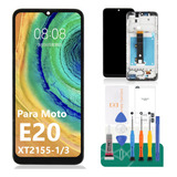 Para Motorola Moto E20 Xt2155 Pantalla Táctil Lcd Con Marco