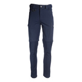 Pantalon Desmontable Azul Cordura Anti Desgarro Cargo