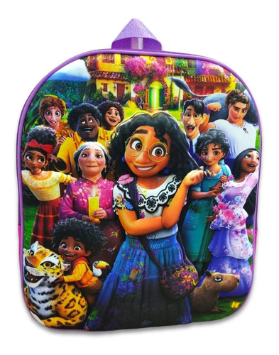 Morral Maleta Bolso Encanto Escolar Para Niña Mirabel Rosado