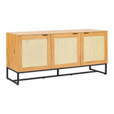 Credenza Recibidor Mundo In Xelha Mesa Bufetera 160x40 Cm Color Roble