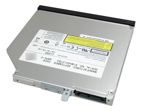 Drive Gravador De Dvd 12,7 Sata Para Notebook