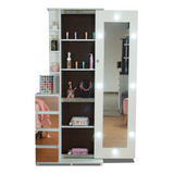 Tocador Mueble Con Cajones Y Luces Blanco