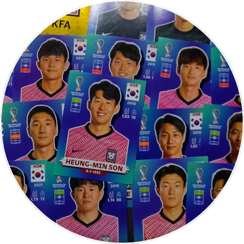 Korea - Lamina Original Álbum Mundial Qatar 2022