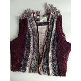 Saco S/mangas By Indian   B-h  Talle Large Usado Impecable!