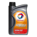 Aceite Total Motor Genecelf 20w50 Multigrado 1 Litro