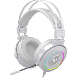 Auricular Gamer Redragon H320 Lamia 2 White Rgb Blanco 7.1