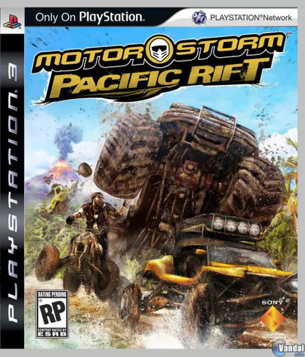 Motorstorm Pacific Rift - Fisico - Usado - Ps3