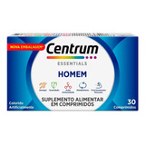 Centrum Essentials Homem De A A Z Vitaminas 30 Comprimidos