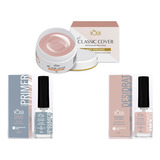 Volia Gel Capa Base Ou Cores + Primer + Desidrat Kit Vòlia