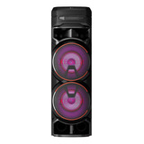 Torre De Sonido LG Rnc9 Negro Bluetooth 1800w Fm