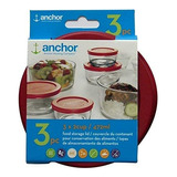 Anchor Hocking - Tapa De Repuesto (2 Tazas, 472 Ml, 3 Unidad