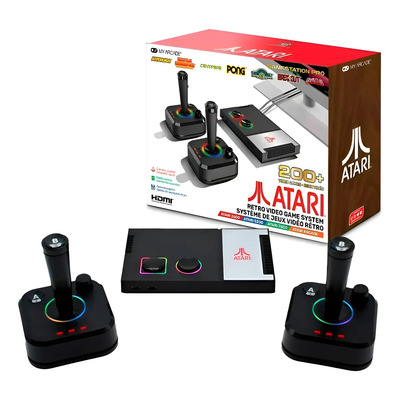 Consola De Videojuegos My Arcade Atari Station Pro Negro | Envío gratis